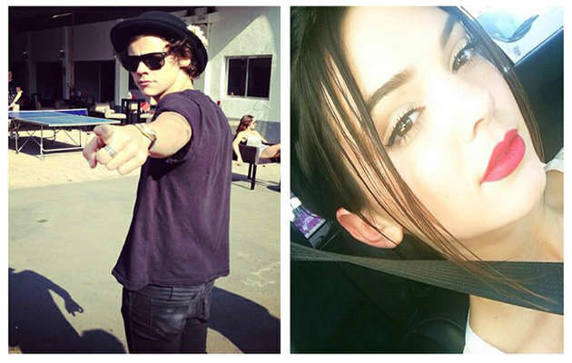 Photo credit: harrystyles and Kendall Jenner/ Instagram