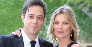 Kate Moss and her husband Jamie Hince