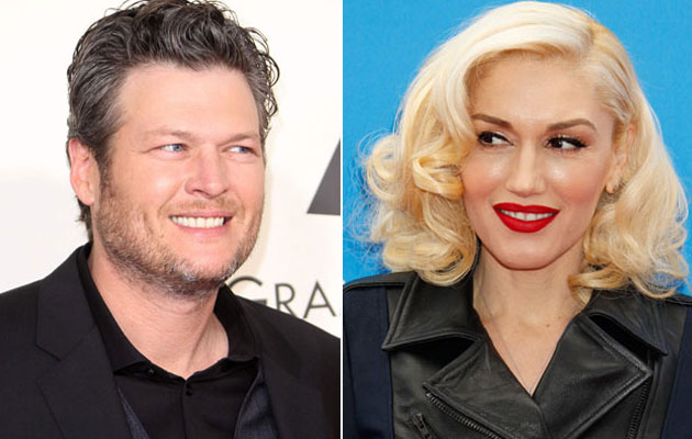 Blake-Shelton-And-Gwen-Stefani-Hitting-It-Off